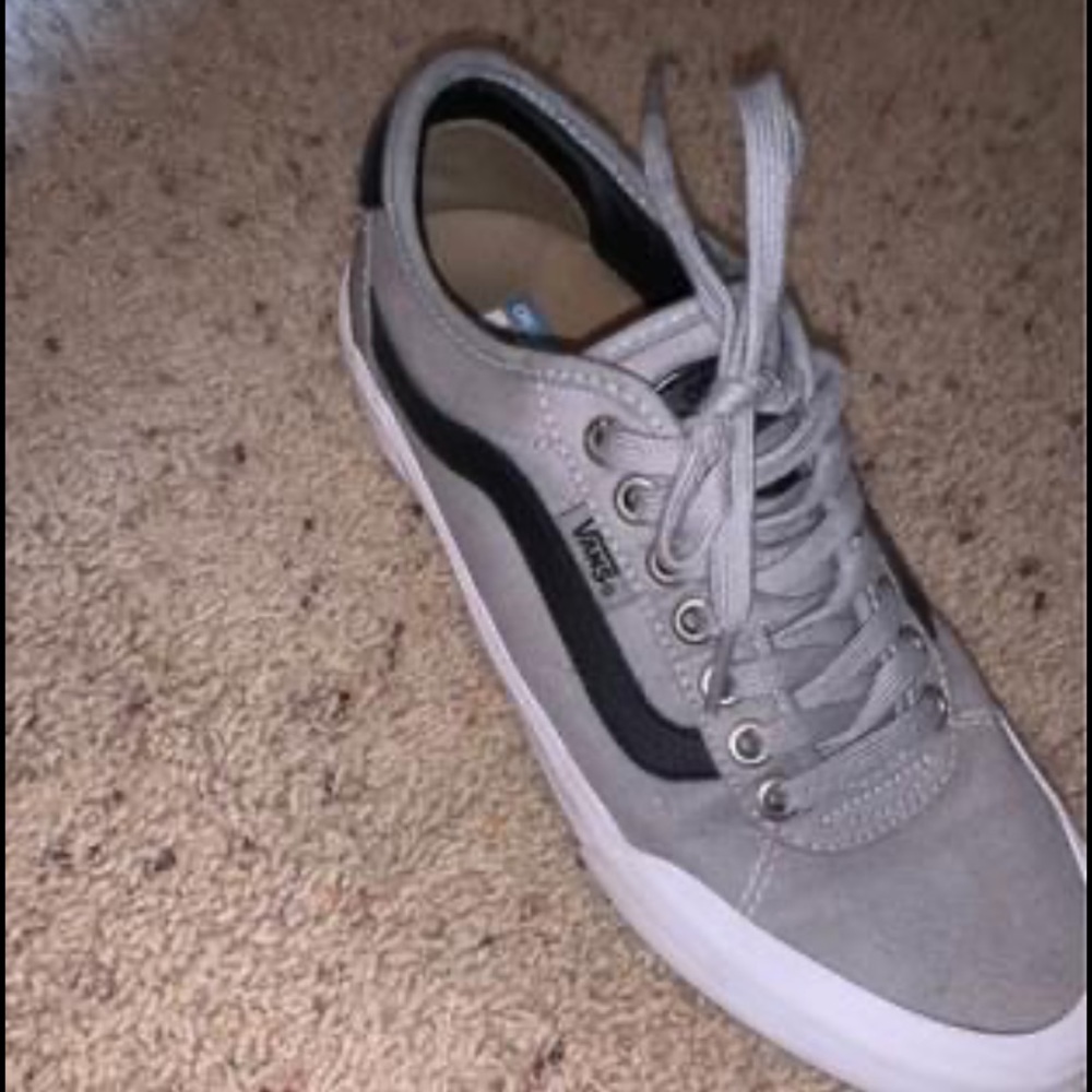Gray Vans Pro Sneakers